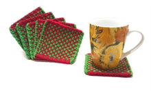 Load image into Gallery viewer, KP Glass Coaster s/6
