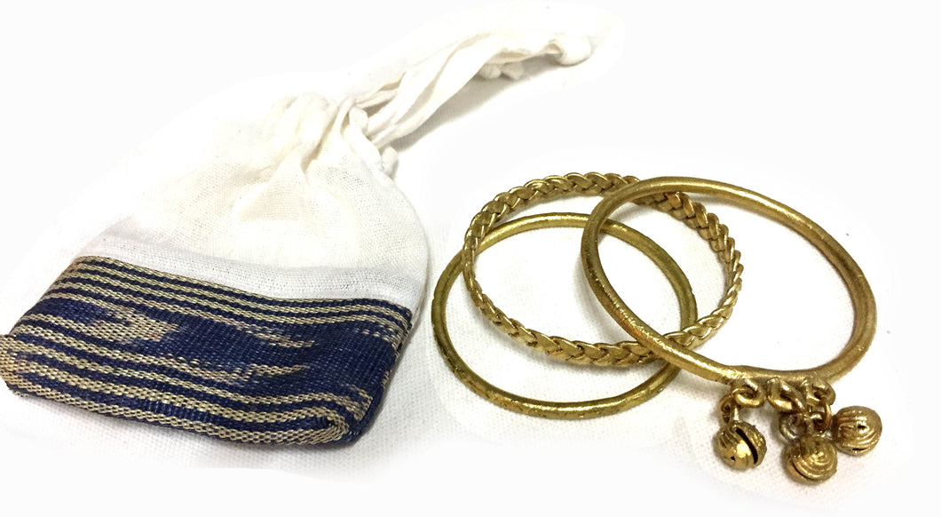 Brass Bracelet (Set of 3)